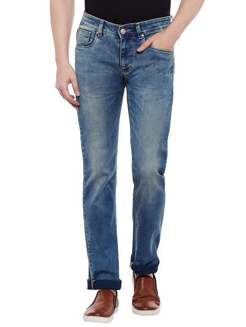 blue cotton jeans - 13835803 - Very Small Image - 1