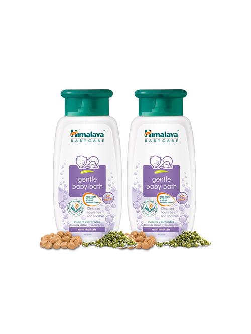 himalaya gentle baby bath 200 ml (pack of 2) - 13837707 - Very Small Image - 1