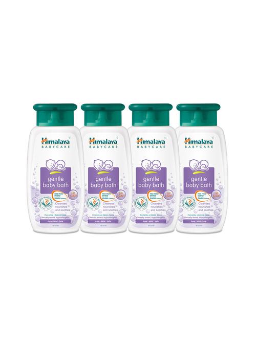 himalaya gentle baby bath 100 ml (pack of 4) - 13837729 - Very Small Image - 1