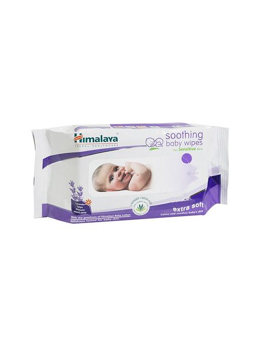 himalaya soothing baby wipes 24's - 13837755 - Very Small Image - 1