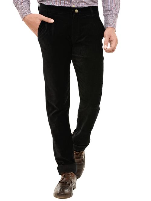 black cotton chinos - 13844280 - Very Small Image - 1