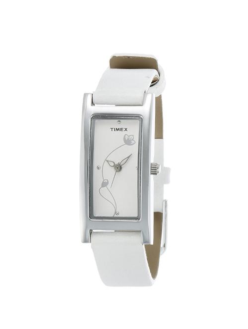 timex white dial analog watch for women - j602 - 13844452 - Very Small Image - 1