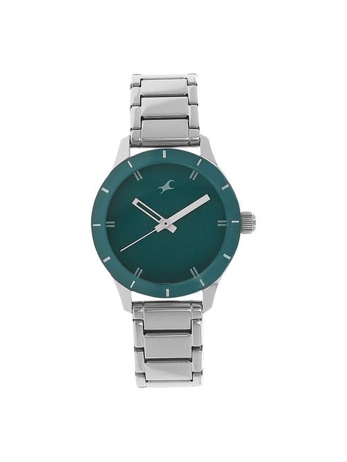 fastrack green dial analog watch for women - 6078sm01 - 13844455 - Very Small Image - 1