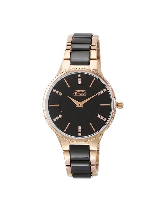 slazenger black dial analog watch for women - sl.9.1138.3.03 - 13844573 - Very Small Image - 1