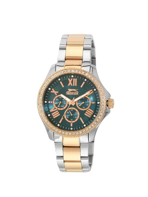 slazenger green dial analog watch for women - sl.9.1309.4.03 - 13844579 - Very Small Image - 1
