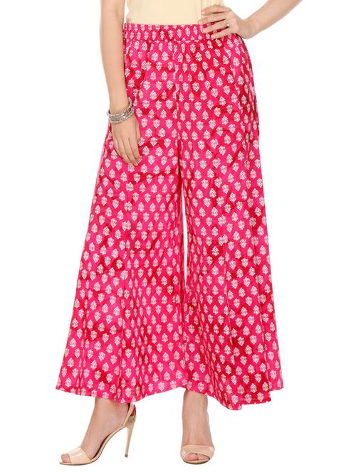 gold foil printed palazzo - 13846266 - Very Small Image - 1