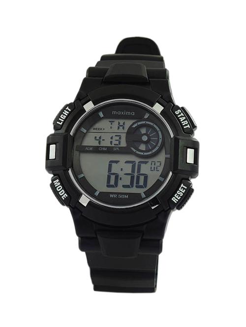 maxima black dial digital watch for men - 43832ppdn - 13846862 - Very Small Image - 1