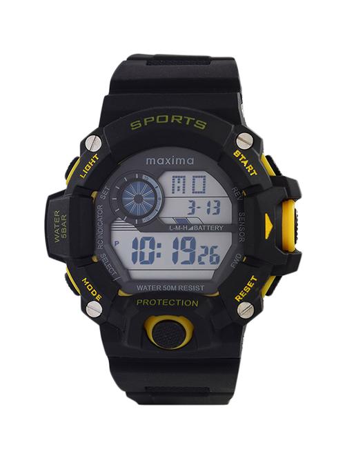 maxima black dial digital watch for men - 43861ppdn - 13846867 - Very Small Image - 1