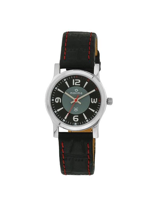 maxima black dial analog watch for women - 23341lmli - 13846954 - Very Small Image - 1