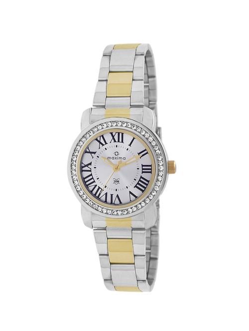 maxima silver dial analog watch for women - 43010cmlt - 13846964 - Very Small Image - 1