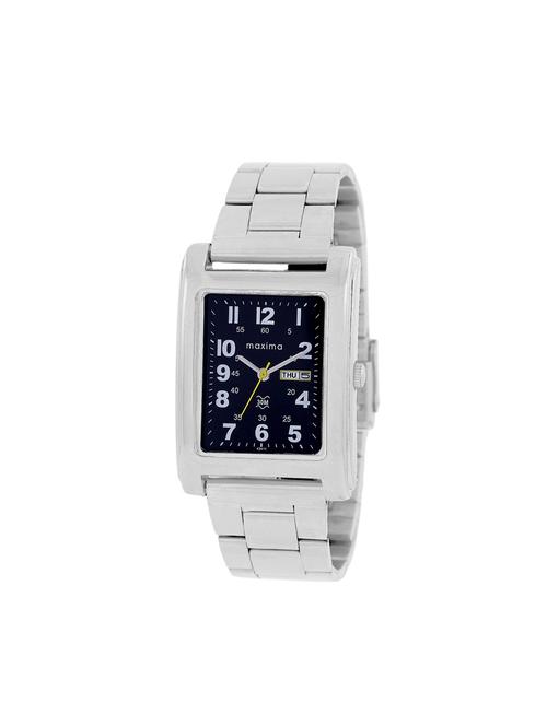 maxima black dial analog watch for men - 43411cmgi - 13847011 - Very Small Image - 1