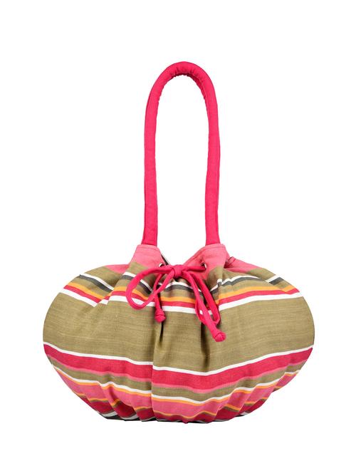 pink canvas handbag - 13849404 - Very Small Image - 1