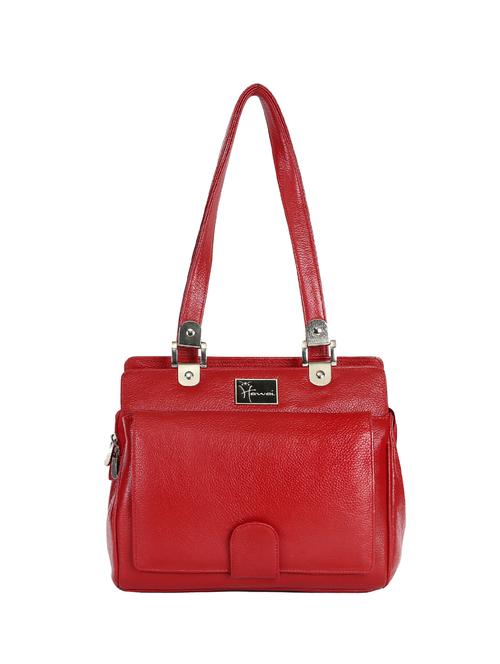 red leather handbag - 13850053 - Very Small Image - 1