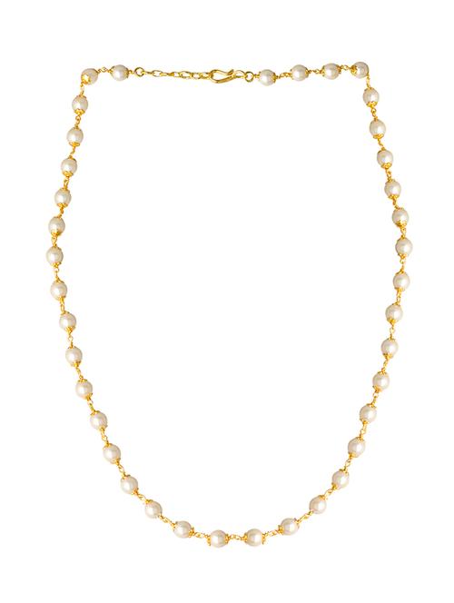 white metal choker necklace - 13851962 - Very Small Image - 1