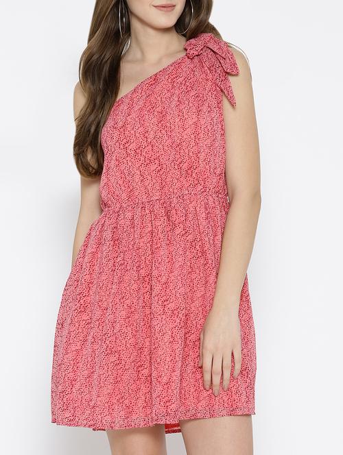 pink printed dress - 13852032 - Very Small Image - 1