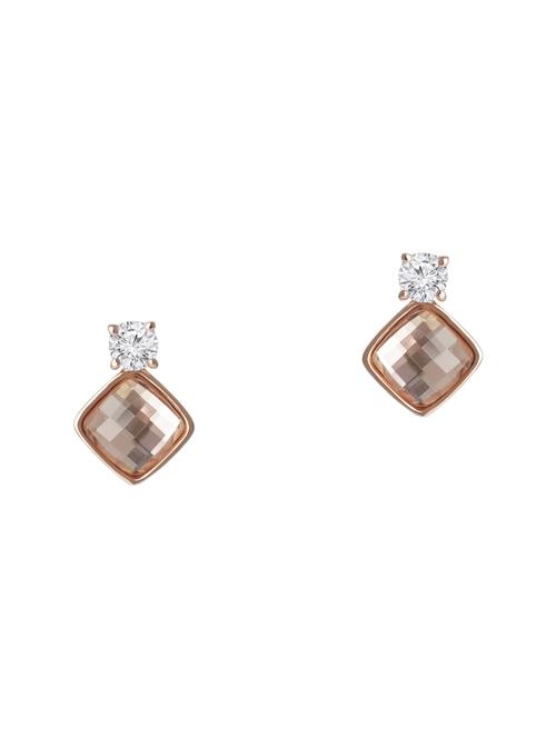 white metal studs earring - 13855060 - Very Small Image - 1