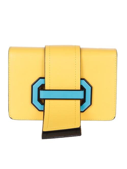 yellow leatherette regular sling bag - 13860814 - Very Small Image - 1