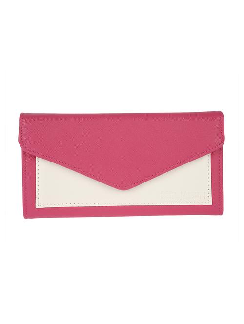 pink leatherette wallet - 13860817 - Very Small Image - 1