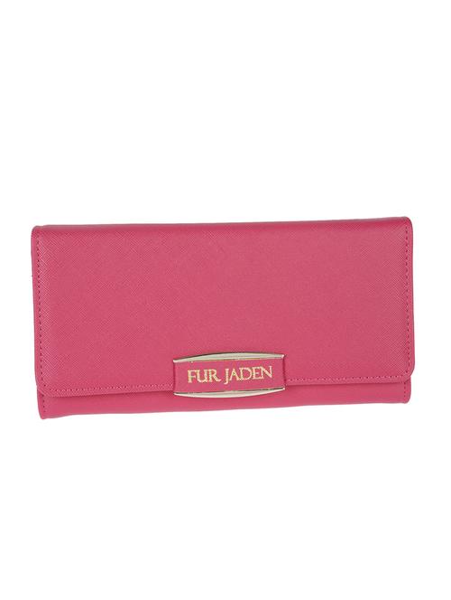 pink leatherette wallet - 13860820 - Very Small Image - 1