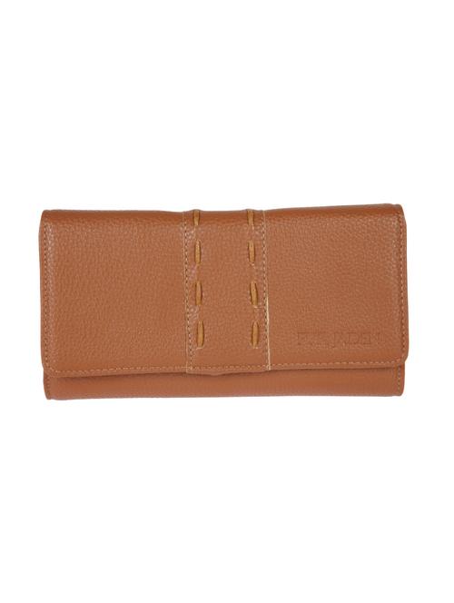 brown leatherette wallet - 13860842 - Very Small Image - 1
