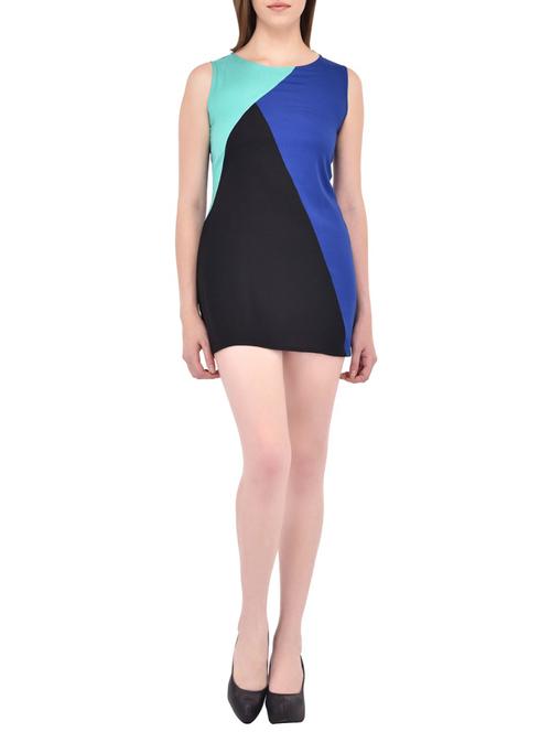 color block sheath dress - 13869021 - Very Small Image - 1