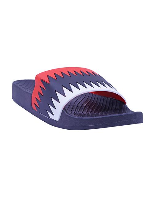 blue pvc slip on flip flops - 13871371 - Very Small Image - 1