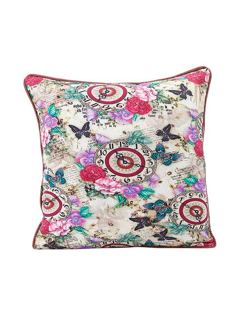 rasberrie tafetta cushion cover - 13876350 - Very Small Image - 1