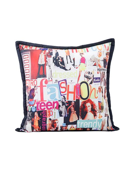 rasberrie tafetta cushion cover - 13876351 - Very Small Image - 1