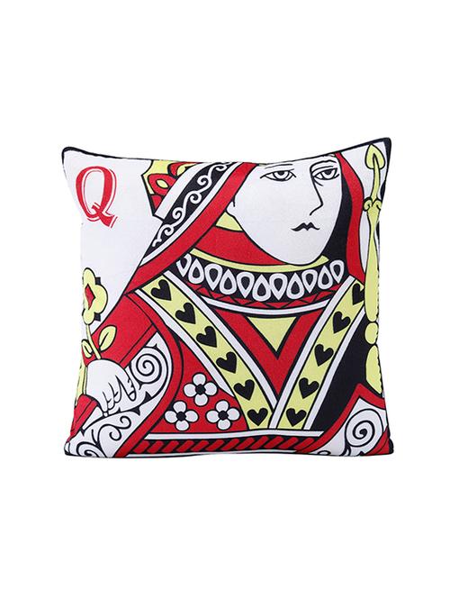 rasberrie tafetta cushion cover - 13876364 - Very Small Image - 1