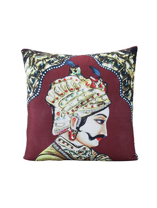rasberrie tafetta cushion cover - 13876367 - Very Small Image - 1