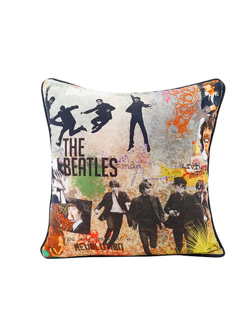 rasberrie tafetta cushion cover - 13876380 - Very Small Image - 1