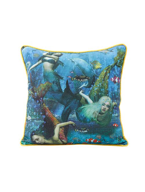 rasberrie tafetta cushion cover - 13876397 - Very Small Image - 1