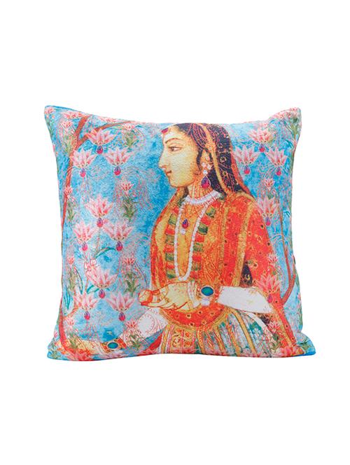 rasberrie tafetta cushion cover - 13876401 - Very Small Image - 1