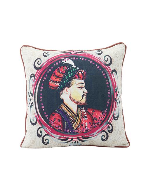 rasberrie tafetta cushion cover - 13876405 - Very Small Image - 1
