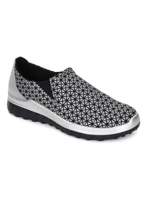 silver slip on casual shoe - 13877429 - Very Small Image - 1