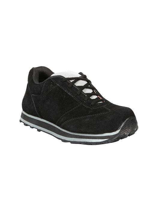 black leather sport shoes - 13879272 - Very Small Image - 1
