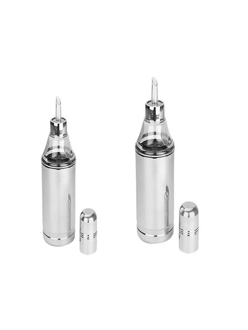 mosaic stainless steel oil dispenser 350 & 750 ml set of 2 - 13880319 - Very Small Image - 1