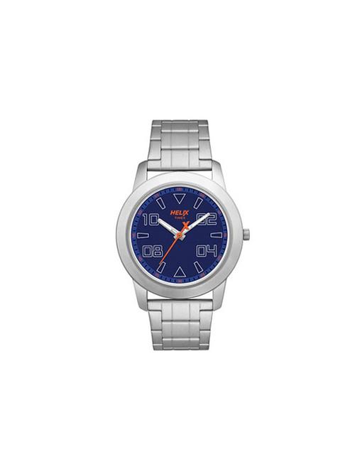 timex blue dial analog watch for men - tw028hg05 - 13891831 - Very Small Image - 1