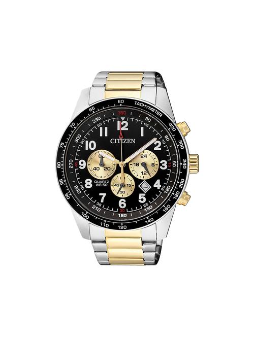 citizen black dial chronograph watch for men - an8164-51e - 13892066 - Very Small Image - 1