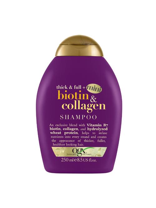 ogx thick & full biotin & collagen shampoo 250ml - 13894071 - Very Small Image - 1
