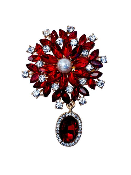 red metal brooch - 13894822 - Very Small Image - 1