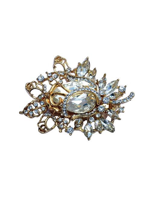 white metal brooch - 13894829 - Very Small Image - 1