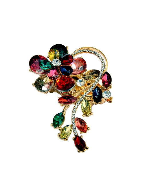multi colored metal brooch - 13894836 - Very Small Image - 1