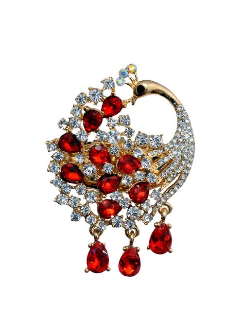 red metal brooch - 13894876 - Very Small Image - 1