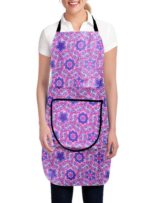 the intellect bazaar water proof purple printed aprons - 13895007 - Very Small Image - 1