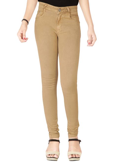 beige denim jeans - 13899016 - Very Small Image - 1