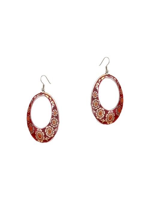 red drop earring - 13902072 - Very Small Image - 1