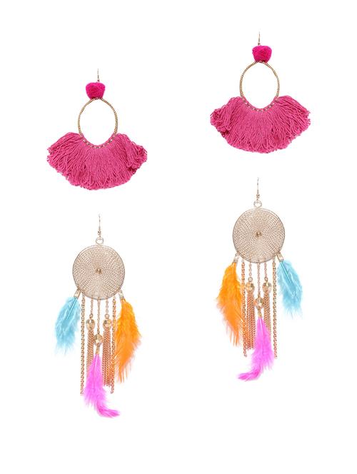 combo earrings - 13904339 - Very Small Image - 1
