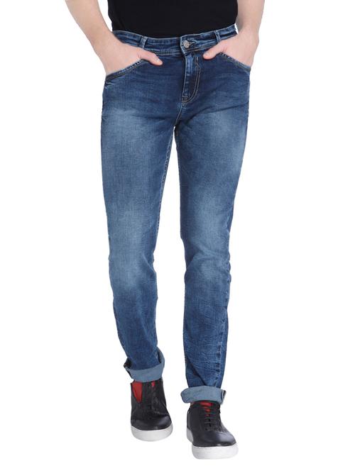 blue cotton jeans - 13910091 - Very Small Image - 1