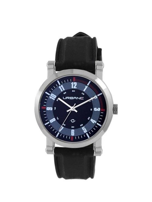maxima black dial analog watch for men - u-40623pagi - 13911502 - Very Small Image - 1